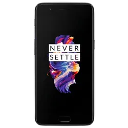Refurbished OnePlus 5 Slate Gray front