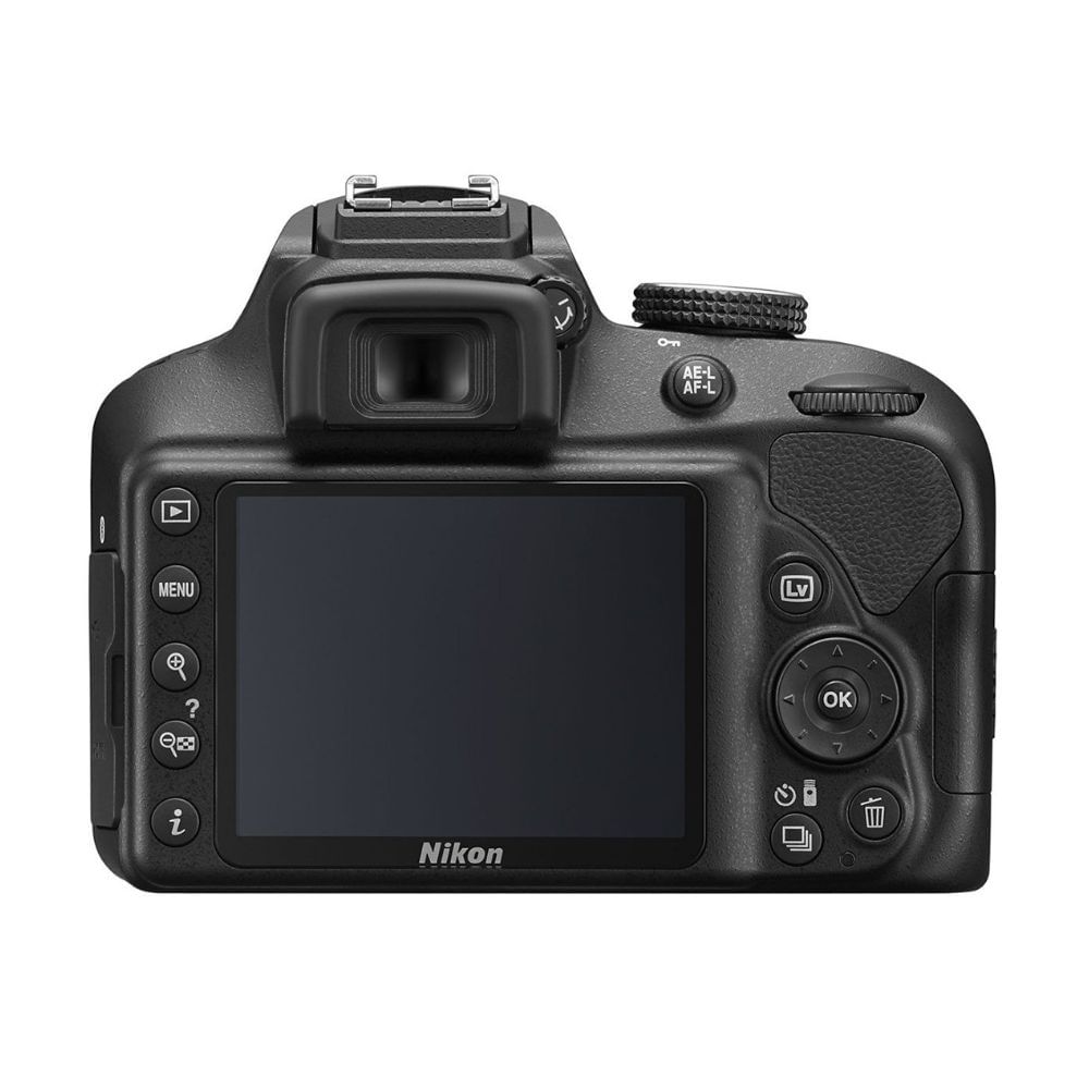 Nikon D3400 24.2MP DSLR - Refurbished_Black_Back_58380