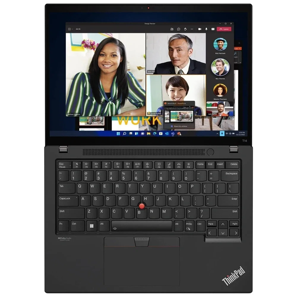 Lenovo Thinkpad T Series T14 Gen 1 Touch screen (Amd Ryzen5 Pro 4000U Series 14 Inch)- Refurbished_Black_Top_133468