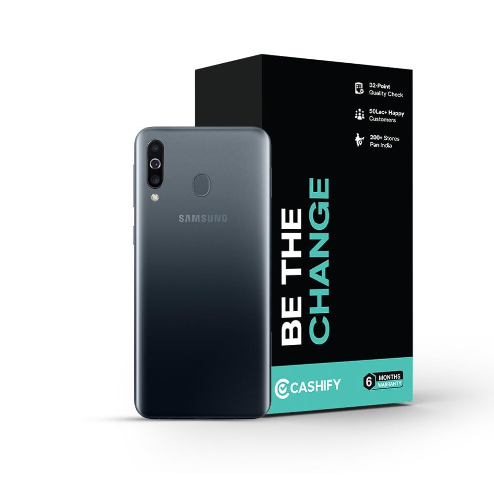 Samsung Galaxy M30 - Refurbished_Black_Phone With Box_50251