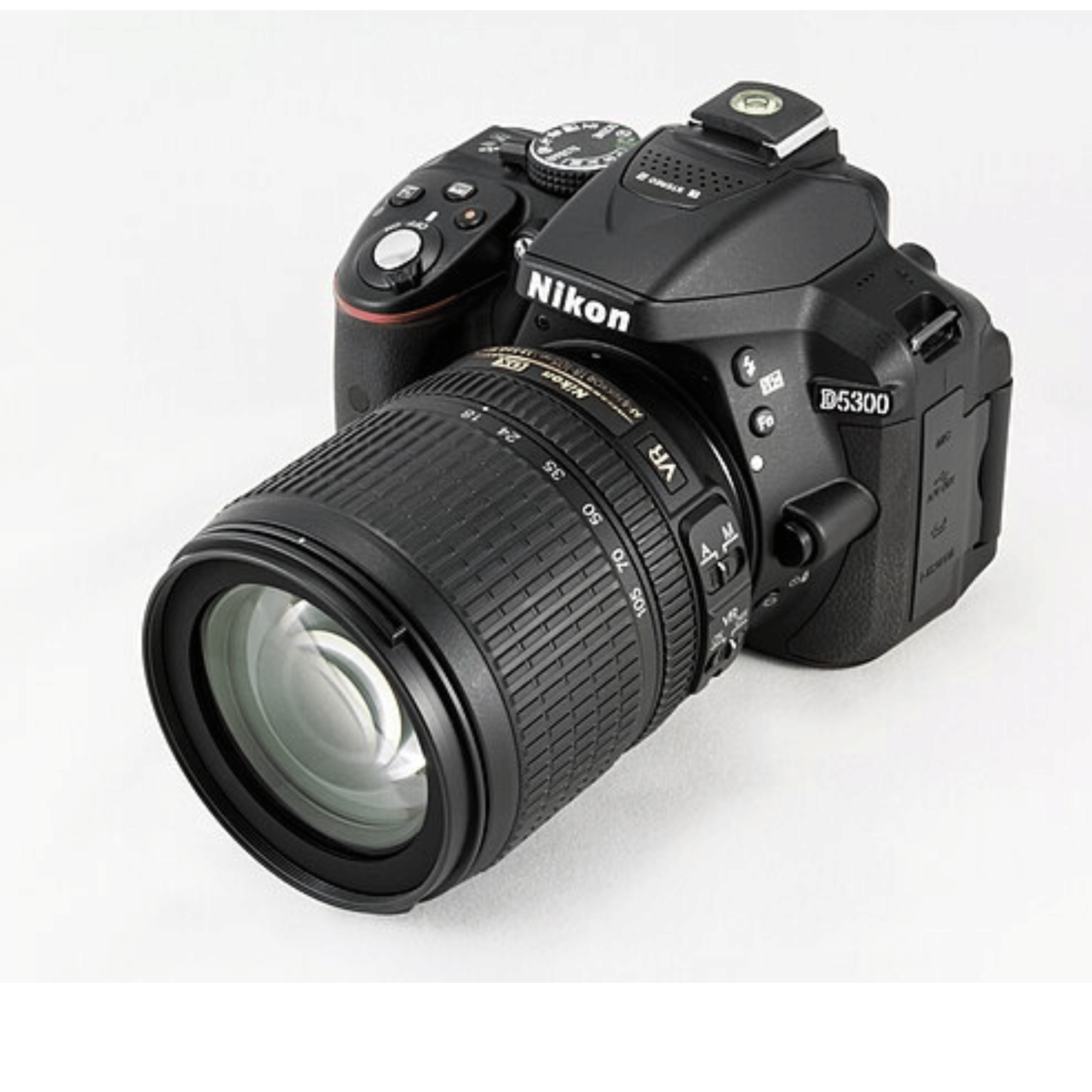 Nikon D5300 24.2MP DSLR - Refurbished_Black_Back_114987