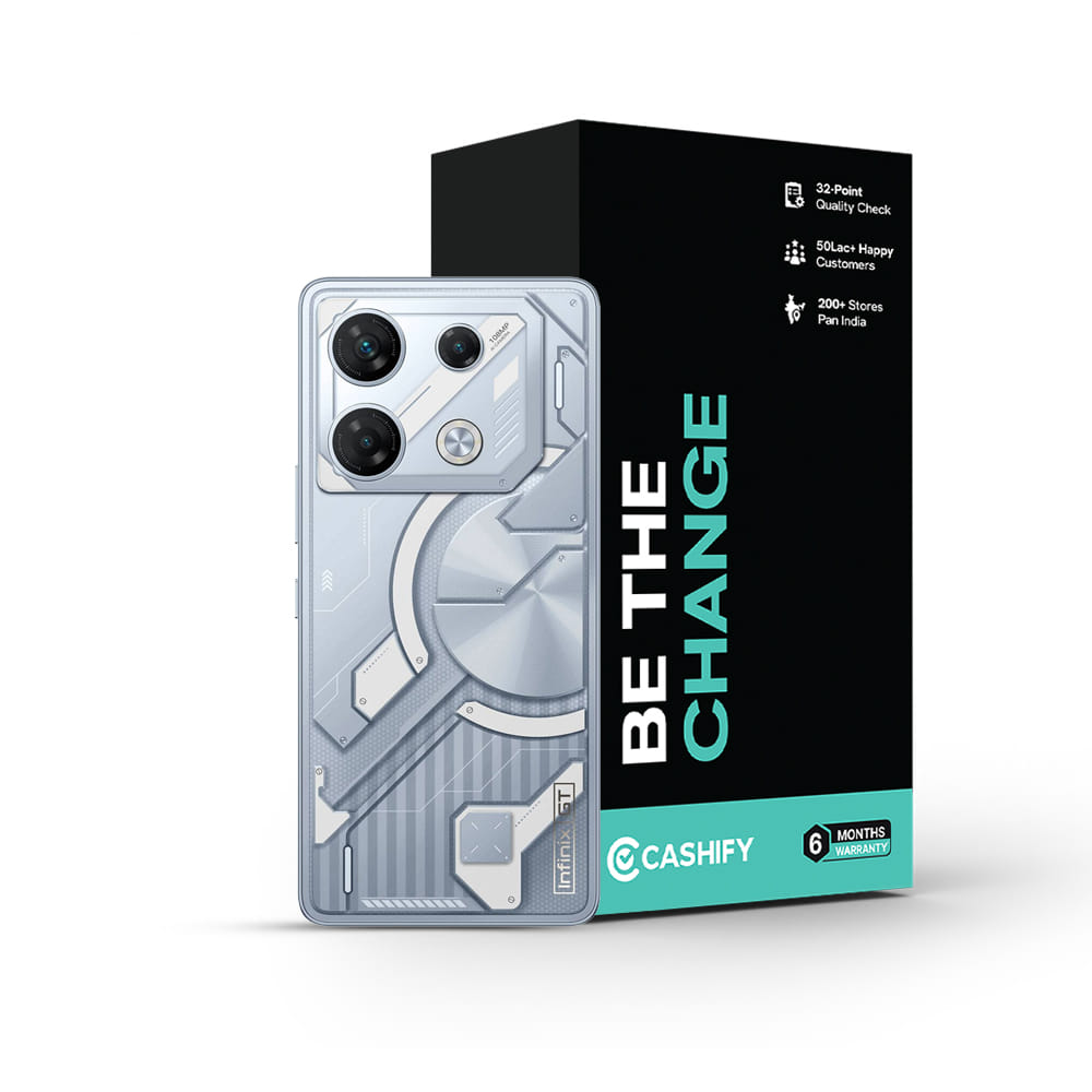 Infinix GT 10 Pro - Refurbished_Mirage Silver_Phone With Box_60961