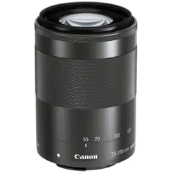 Canon EF–M 55–200mm f/4.5–6.3 IS STM Lens - Refurbished Good - Black - Refurbished