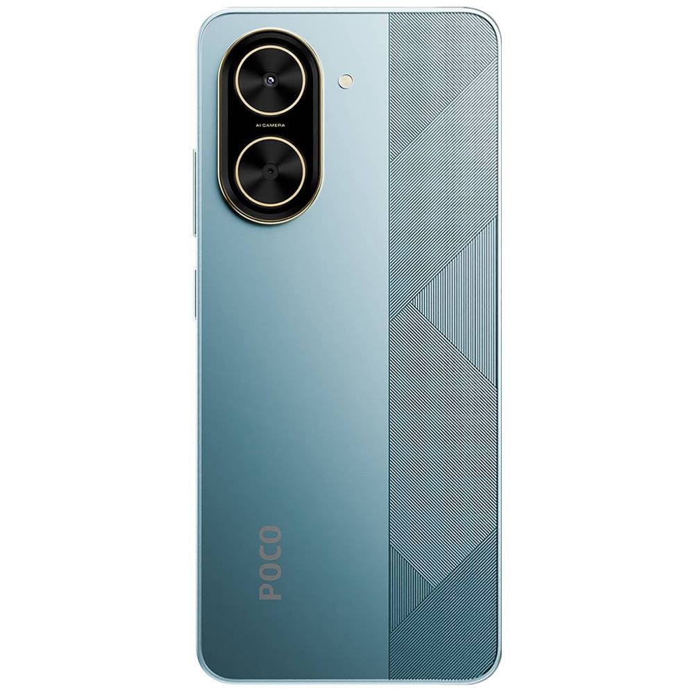POCO C71 - Refurbished_Cool Blue_Back_62673