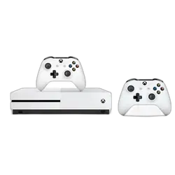 Microsoft XBOX One S Gaming Console - 1 TB - Refurbished Good - White - Disc Edition)- Refurbished_White_Front_114923