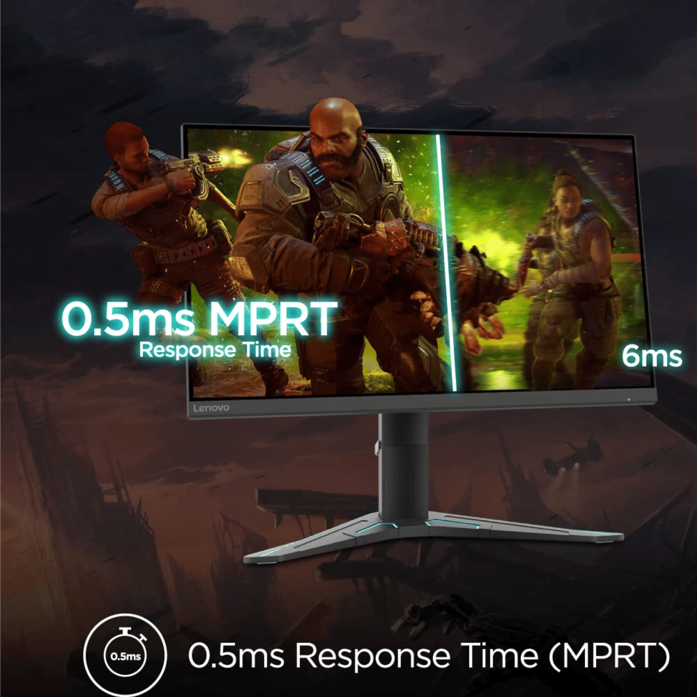 Lenovo G Series G24 20 23.8 Inch IPS 165 Hz FHD Gaming Monitor  - Unboxed_All_Others_115458