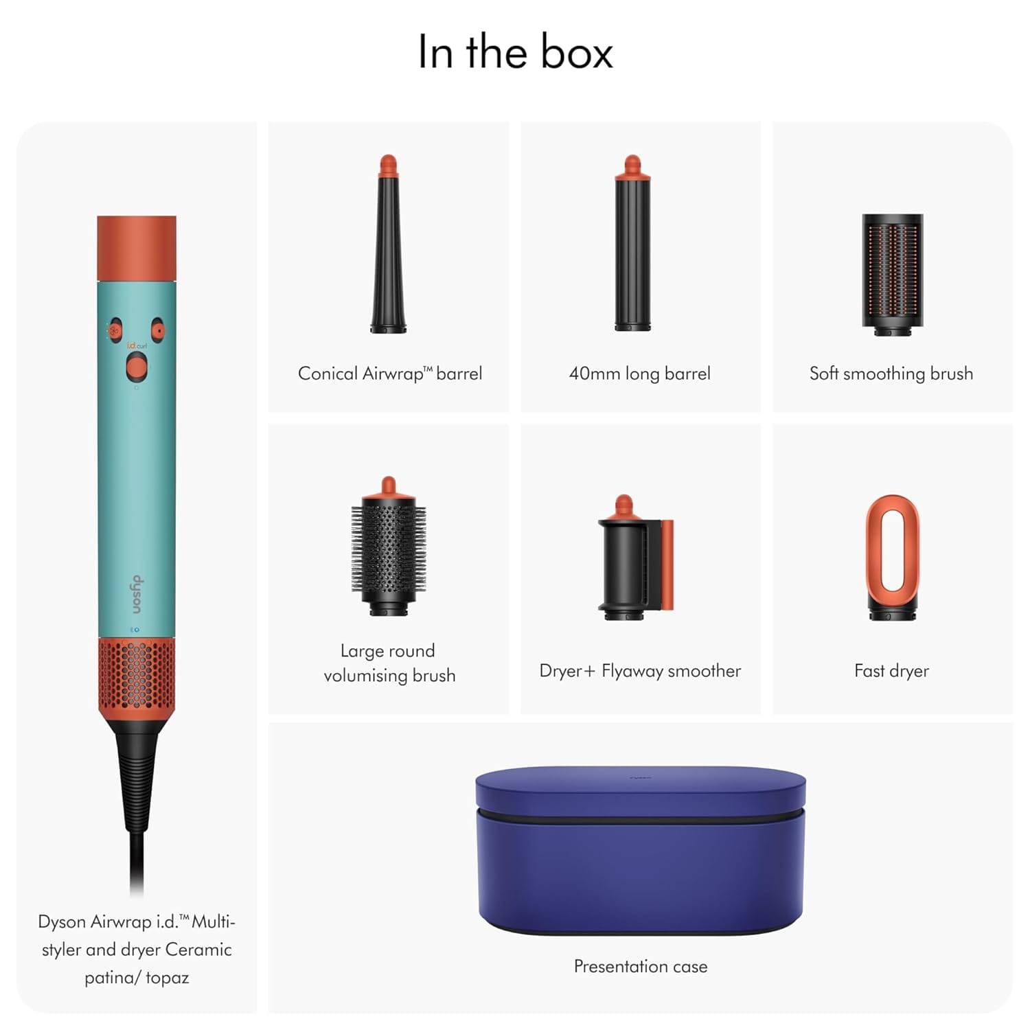 Dyson Airwrap I.D. 6 in 1 Multi Styler  - Unboxed_Ceramic Patina and Topaz_Back_86837