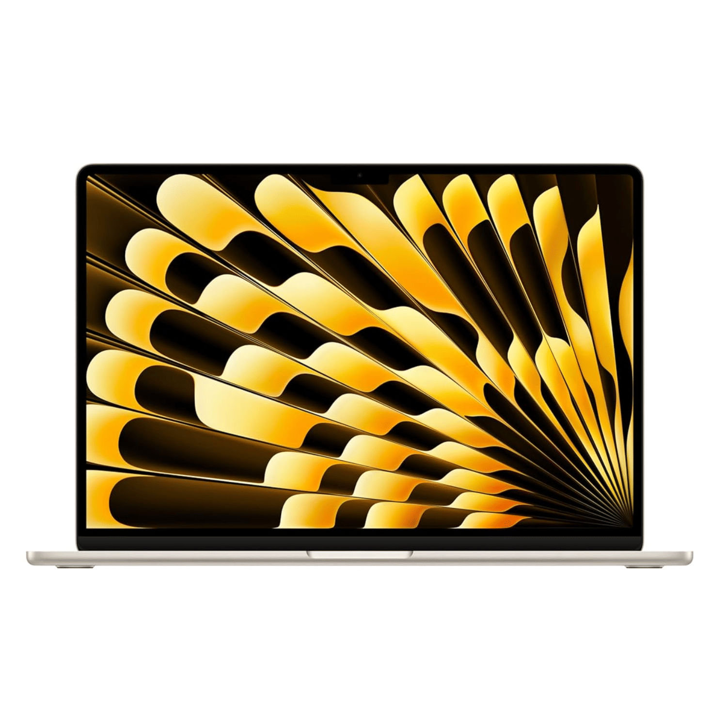 Apple Macbook Air 2025 A3241 (Apple M4 15 Inch)- Refurbished_Starlight_Front_114809