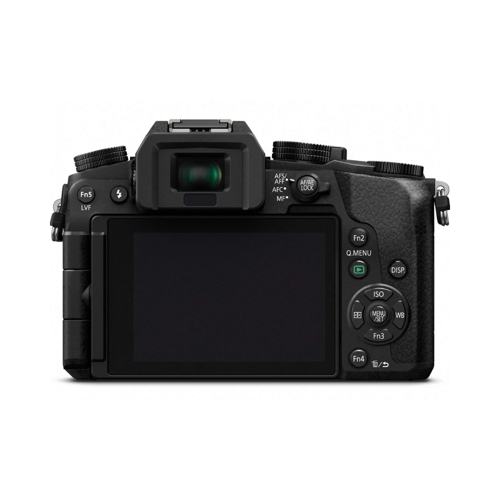 Panasonic Lumix G7 16.0 MP Mirrorless Camera - Refurbished_Black_Back_73221