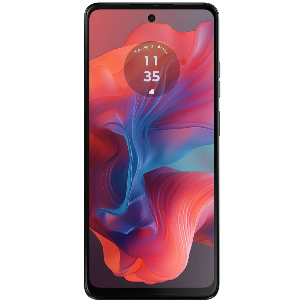 Motorola Moto G04 - Refurbished_Concord Black_Front_52041