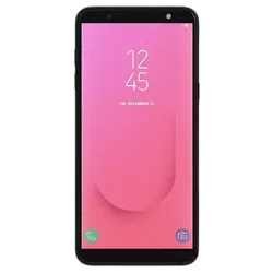 Samsung Galaxy J8 - Refurbished_Black_Front_50123