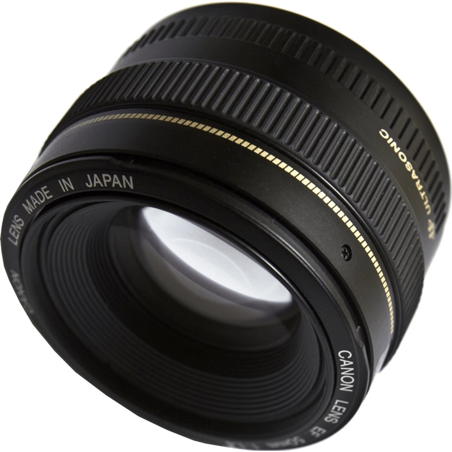Canon EF 50 mm f/1.4 USM Standard Prime Lens - Refurbished Good - Black - Refurbished_Black_Back_114721