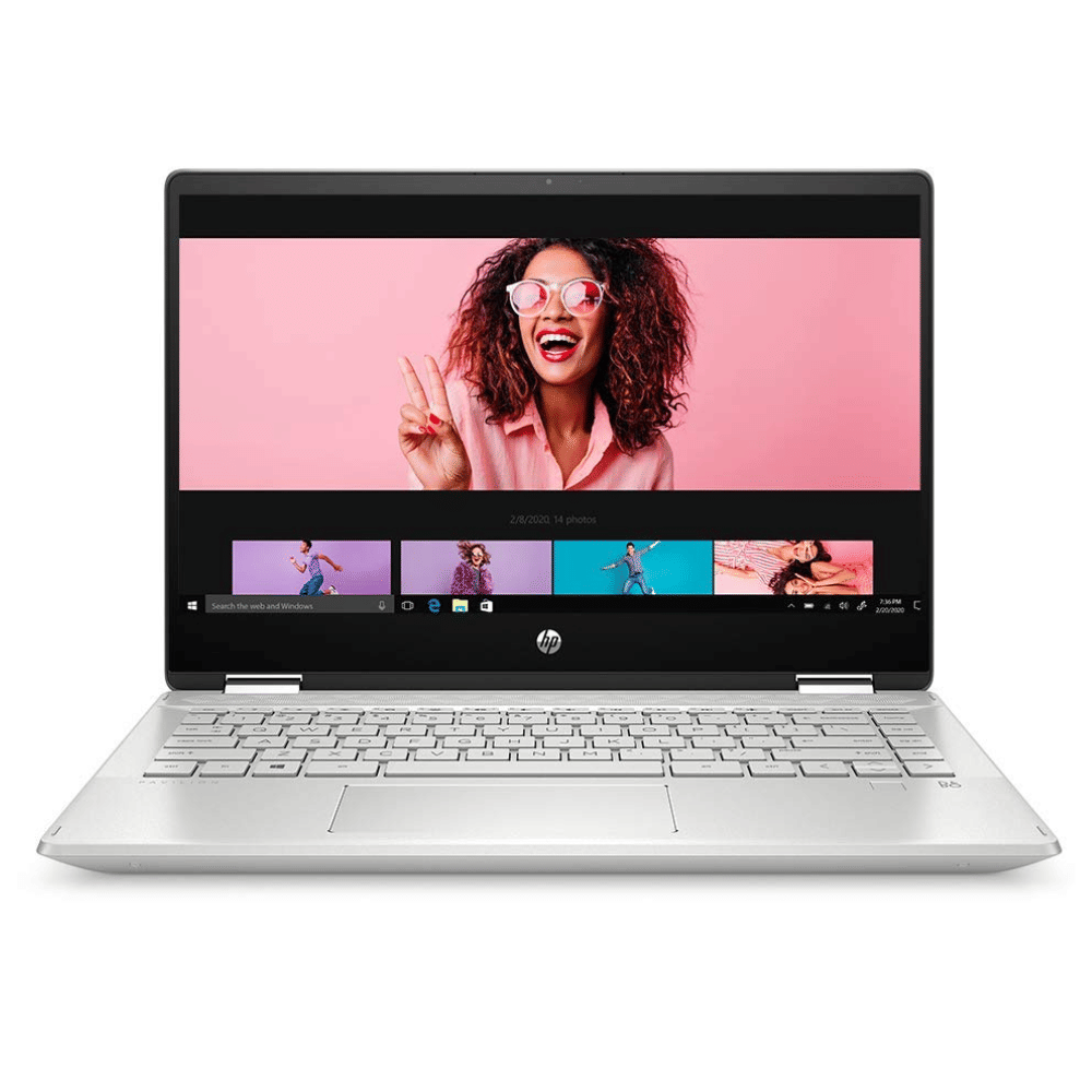 HP/Compaq Pavilion Series X360 convertible 14-dh1179TU Touch screen (Intel Core i5 10th Gen 14 Inch)- Refurbished