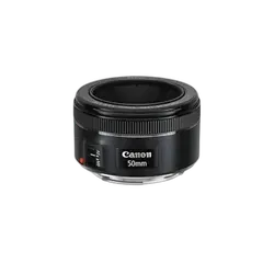 Canon 50mm F/1.8 STM Standard Prime Lens - Refurbished Good - Black - Refurbished_Black_Front_64539