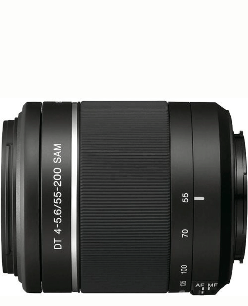 Sony DT 55-200mm F/4-5.6 Telephoto Zoom Lens - Refurbished Good - Black - Refurbished_Black_Back_115721