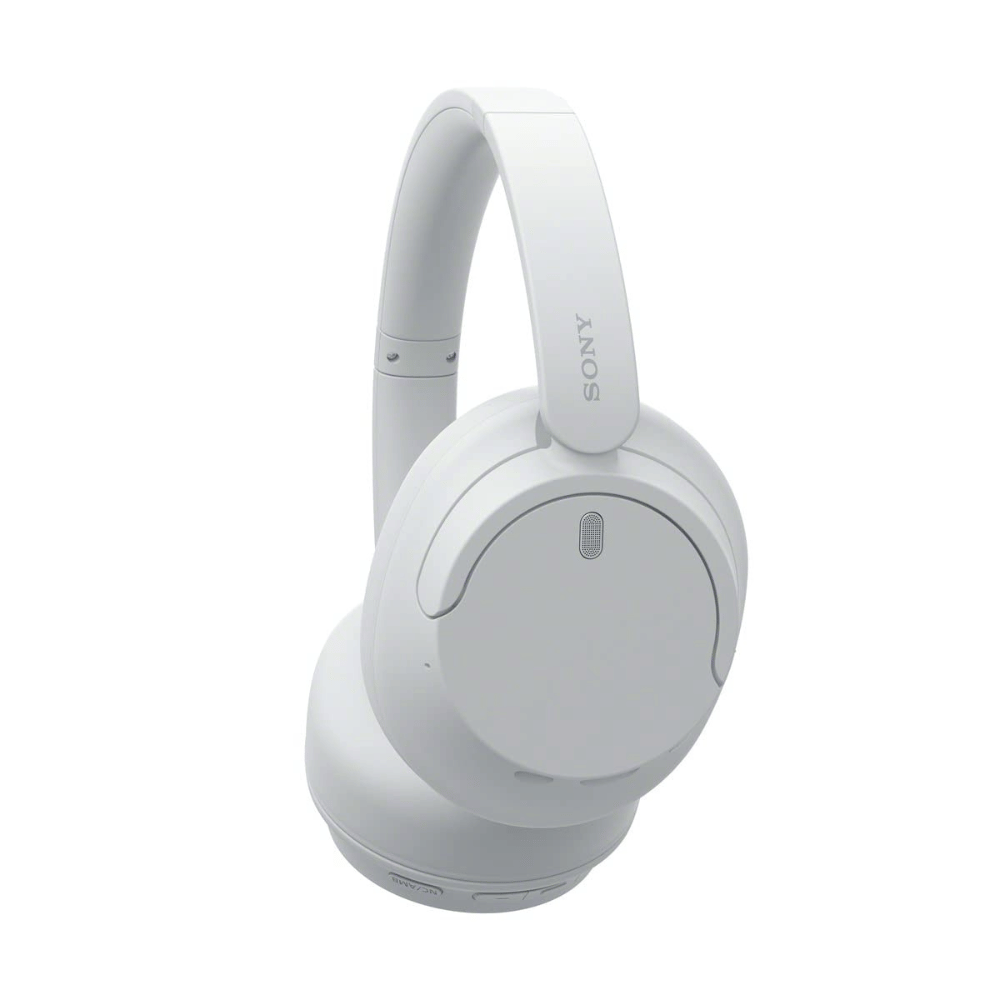 Sony WH CH720N Active Noise Cancellation Wireless Bluetooth Over Ear Headphones - Refurbished_White_Left Side_131839