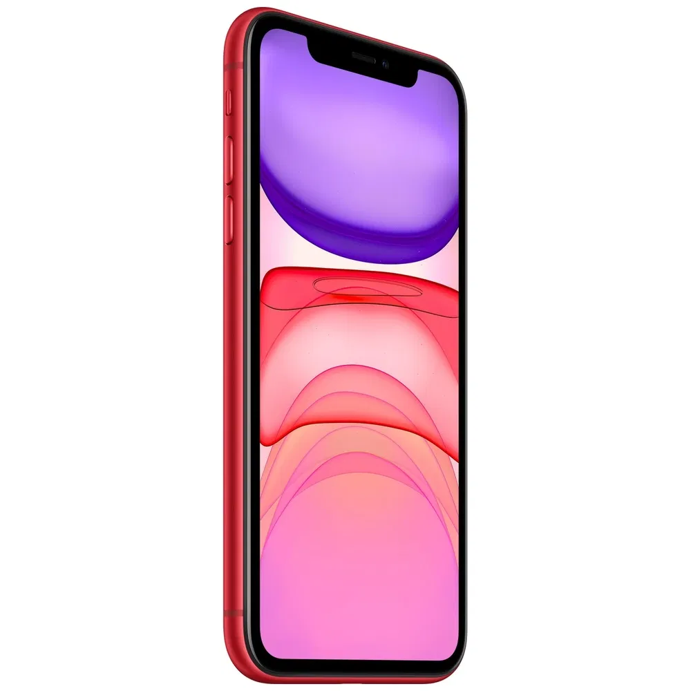 Apple iPhone 11 - Refurbished_Red_Left Side_125502