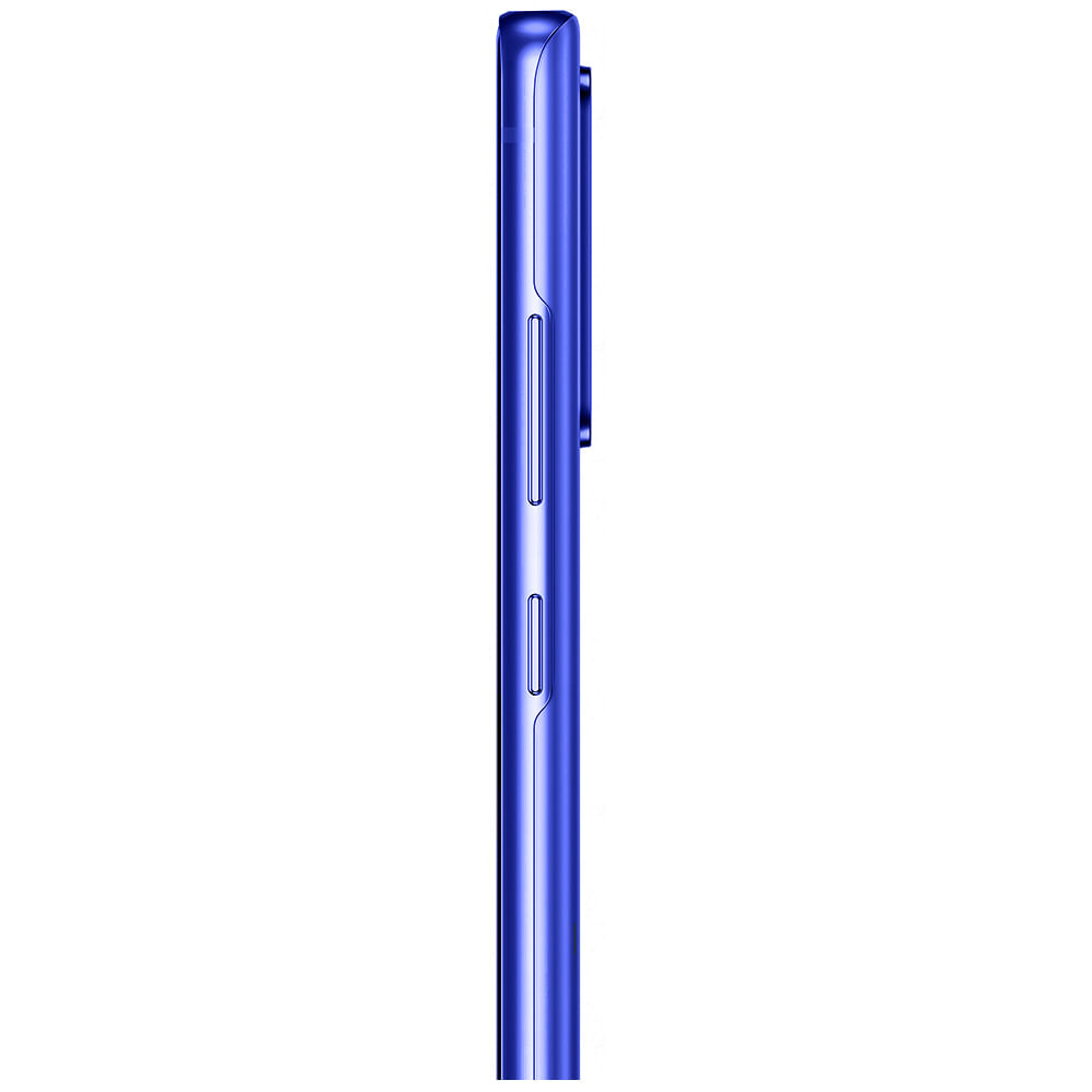 Samsung Galaxy Note 20 - Refurbished_Mystic Blue_Left Side_50329