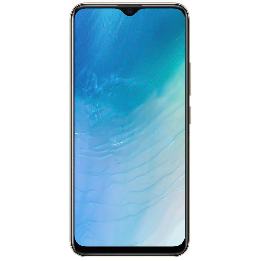 Vivo Y19 - Refurbished_Blaze Blue_Front_53785