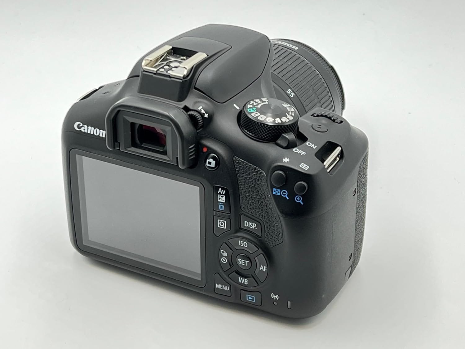 Canon Rebel T6 18MP DSLR - Refurbished_Black_Back_70444