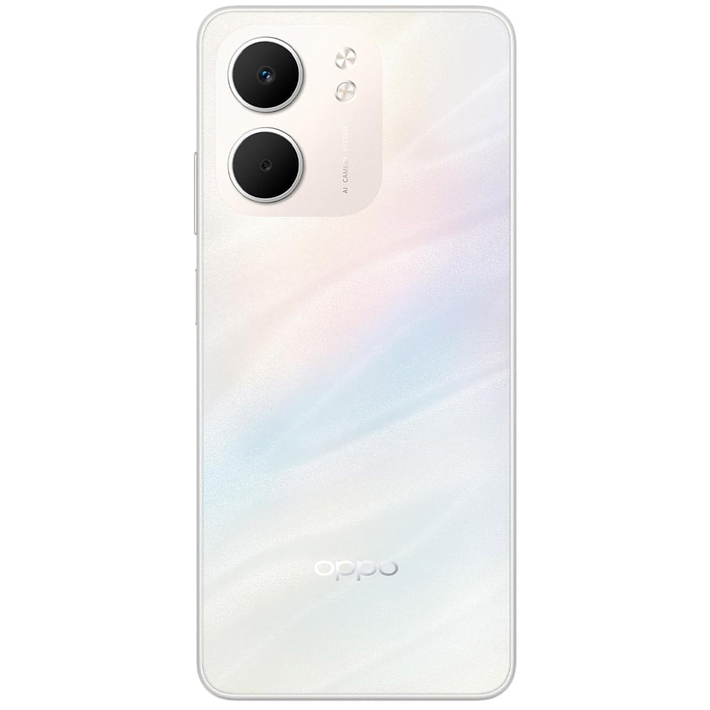 OPPO A5X - Refurbished_Laser White_Back_64161