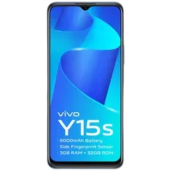 Refurbished Vivo Y15s 2021 Mystic Blue Front