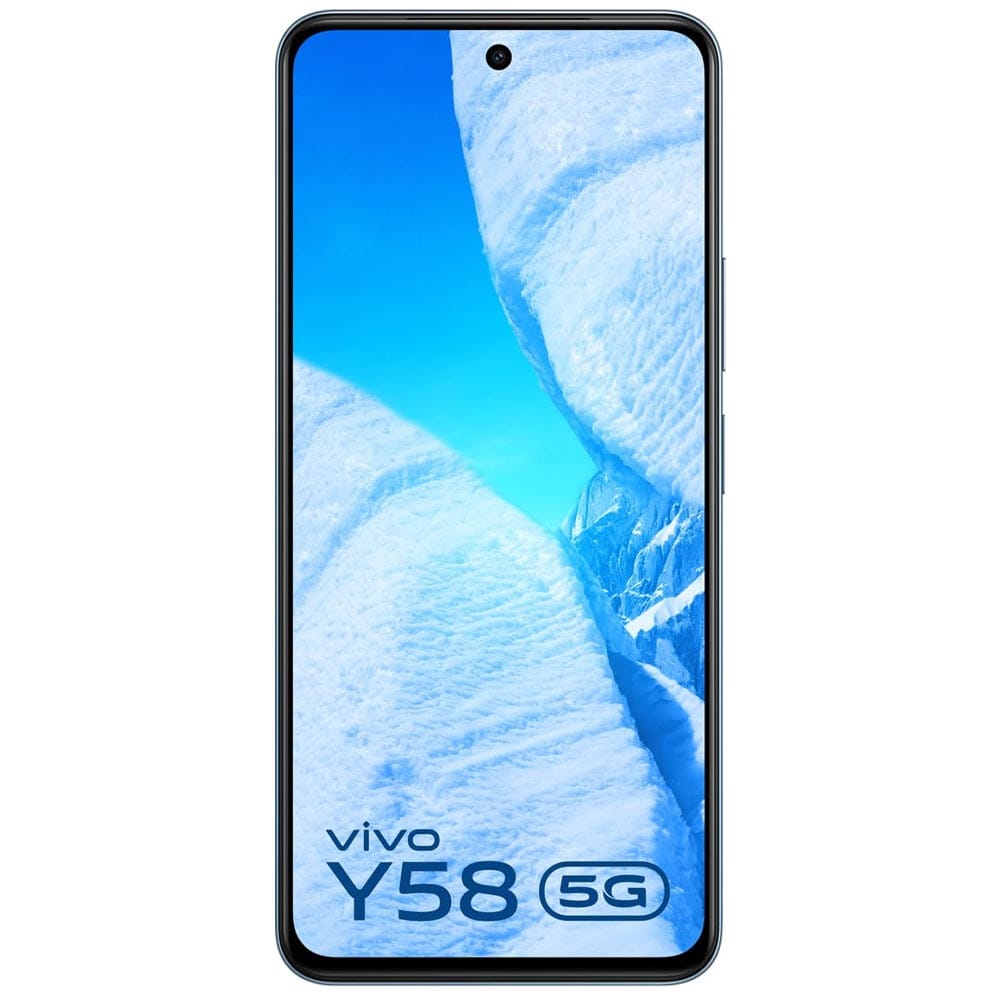 Vivo Y58 5G - Refurbished_Himalayan Blue_Front_60254