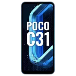 Refurbished POCO C31 Royal Blue Front