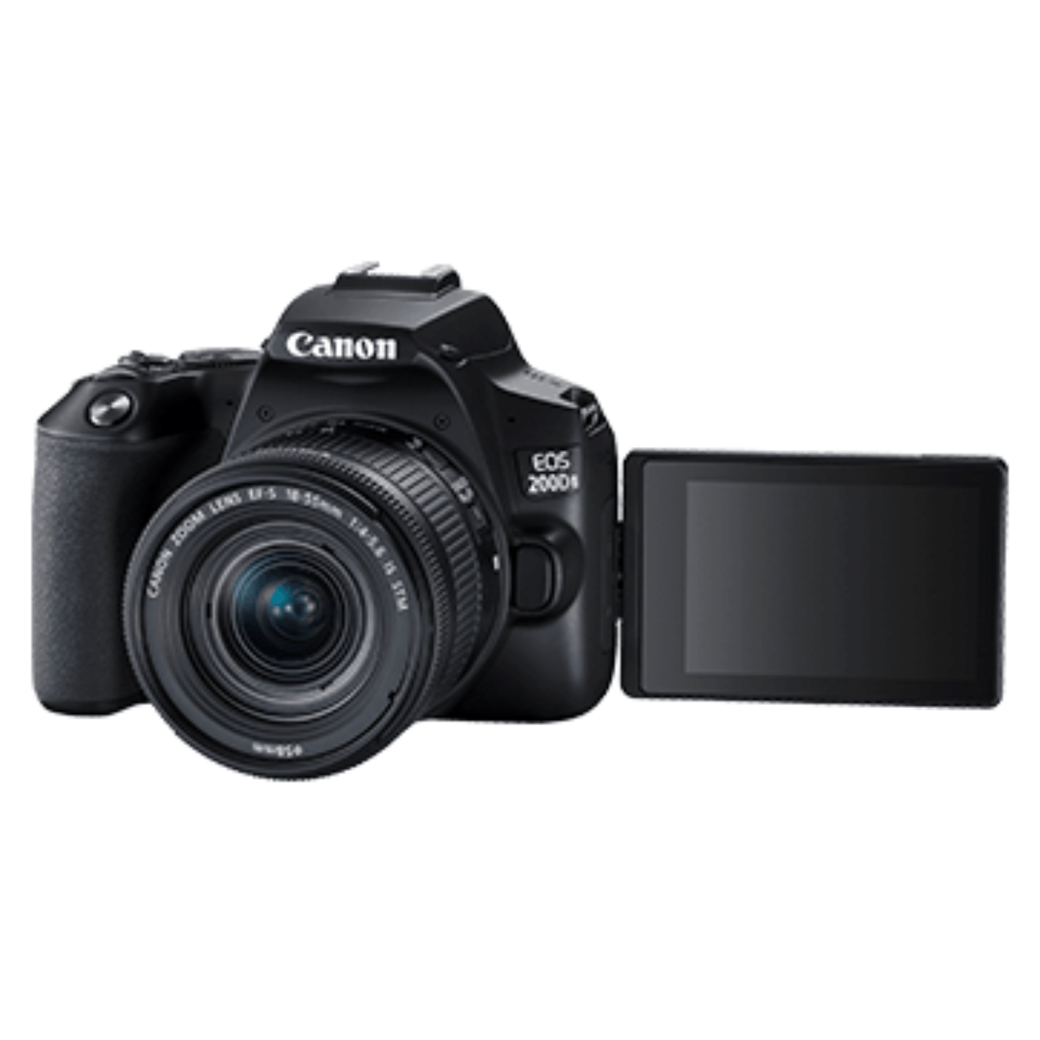 Canon EOS 200D 24.2MP DSLR - Refurbished_Black_Bottom_114590