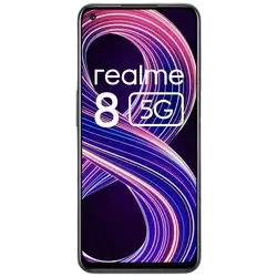 Refurbished Realme 8 5G Supersonic Black Front