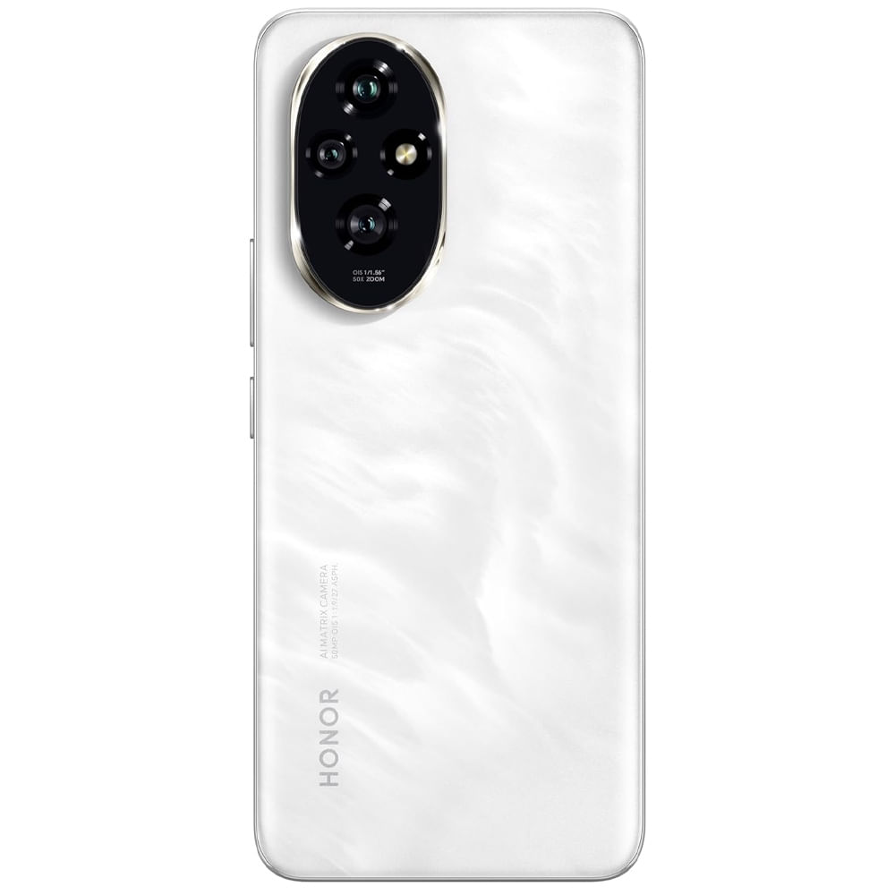 Honor 200 5G - Refurbished_Moonlight White_Back_62414