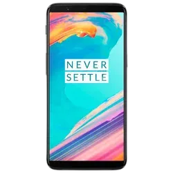Refurbished OnePlus 5T Midnight Black Front