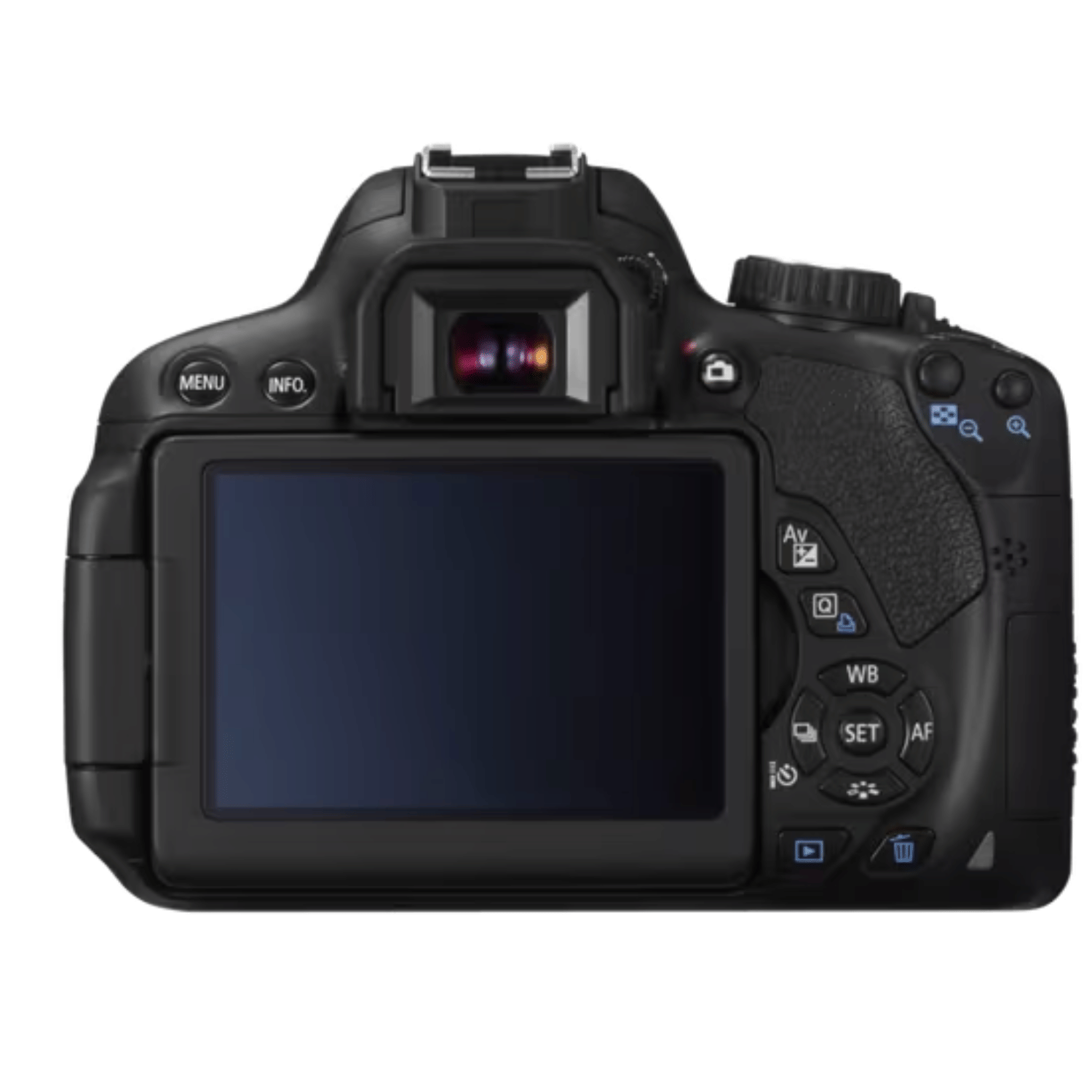 Canon EOS 650D 18MP DSLR - Refurbished_Black_Back_114586