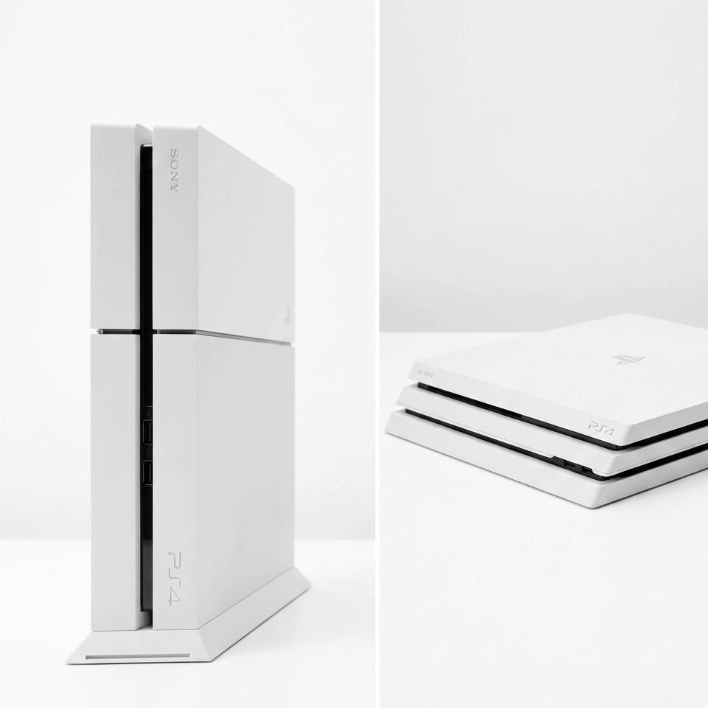 Sony Play Station 4 Standard Gaming Console (PS4 Standard)- Refurbished_White_Top_114940