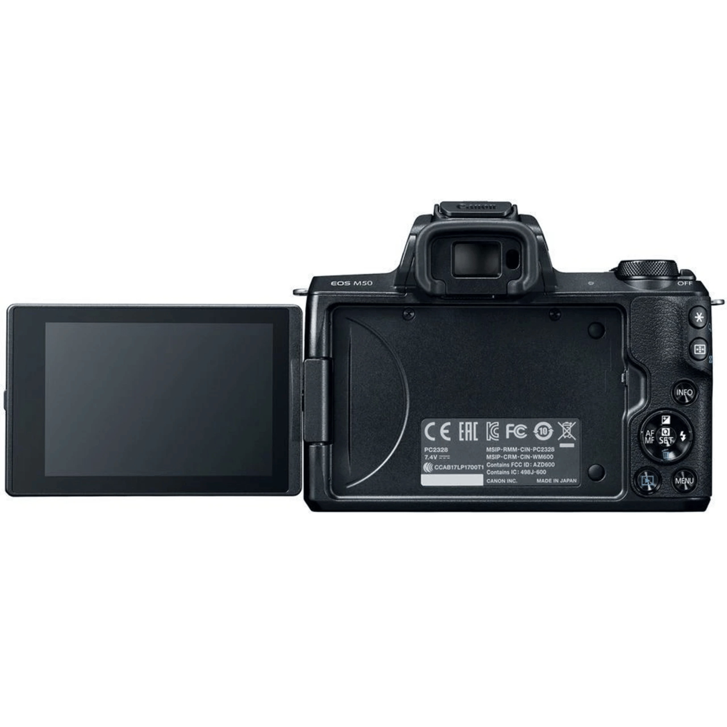 Canon M50 24.1MP Mirrorless Camera - Refurbished_Black_Quality_114995