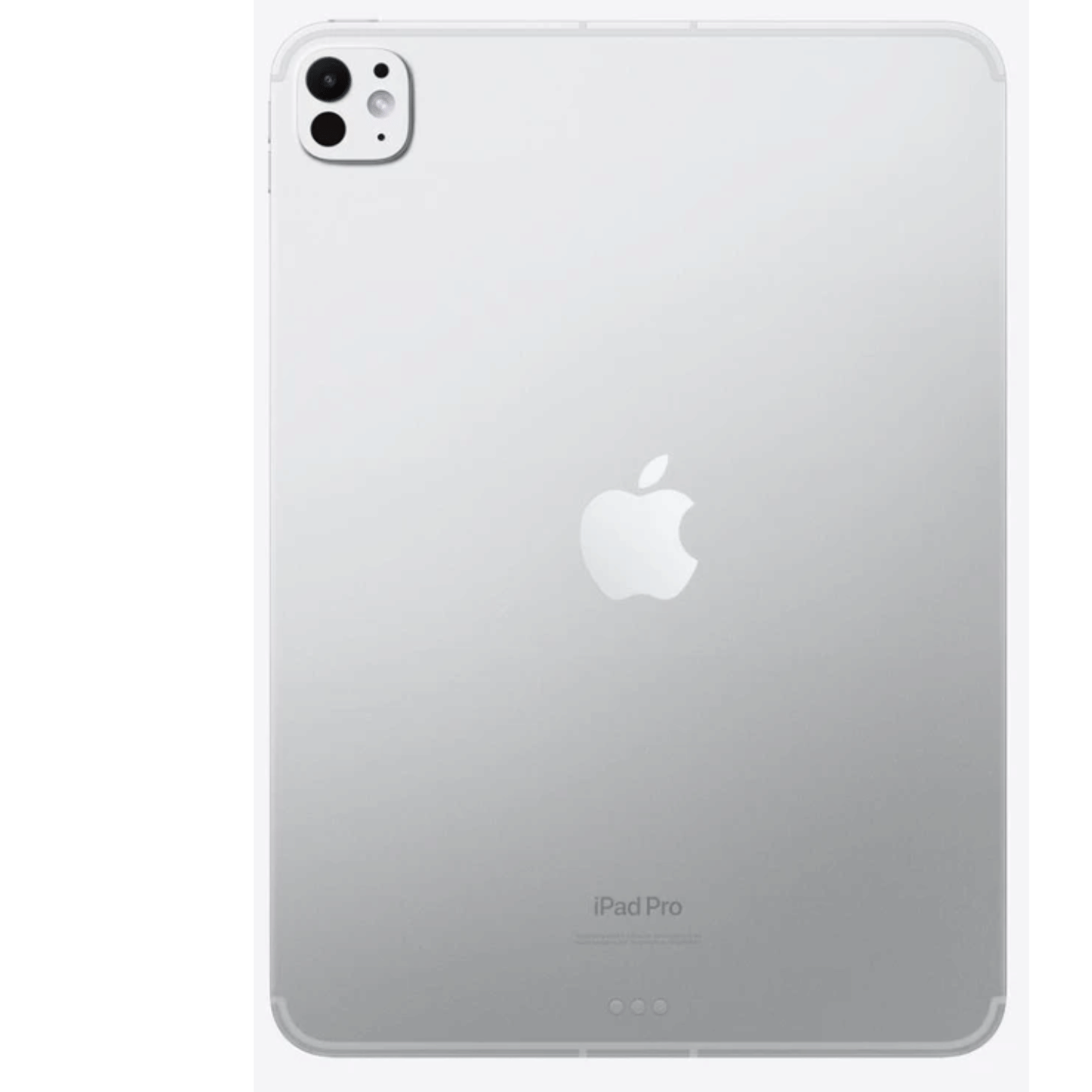 Apple iPad Pro M4 2024 (13 inch, WiFi Only)- Refurbished_Silver_Back_90400