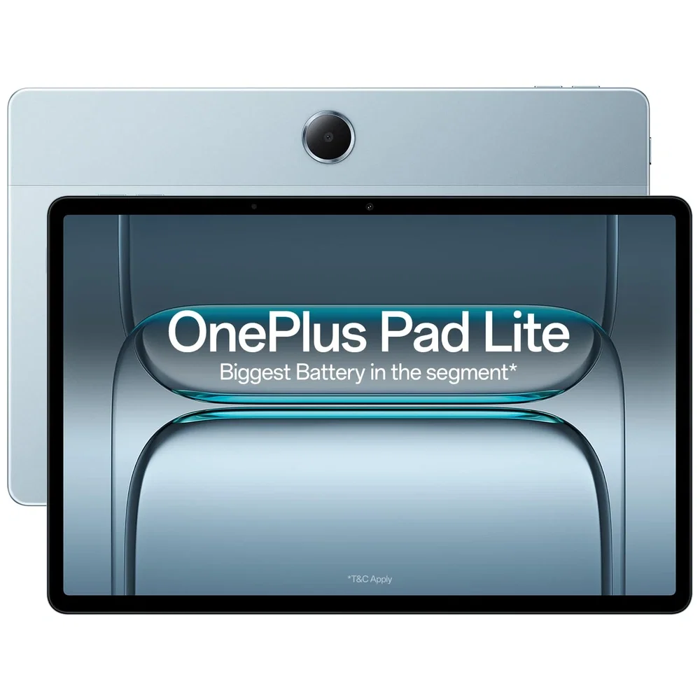 OnePlus Pad Lite LTE (11 inch, Wifi+Cellular)- Refurbished_Aero Blue_Top_133255