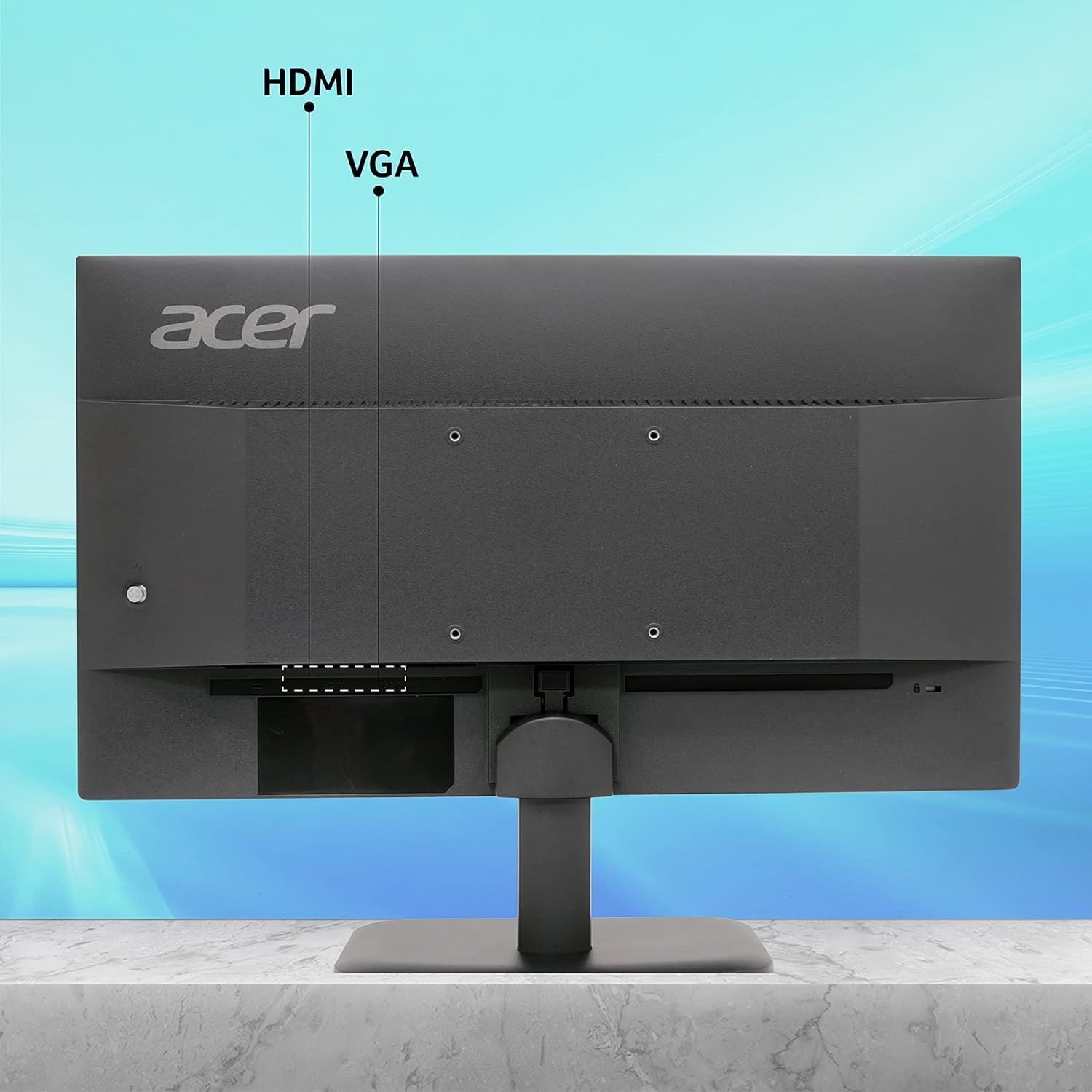 Acer EK220Q 21.5 Inch 100 Hz Full HD IPS Monitor  - Unboxed_Black_Back_64706