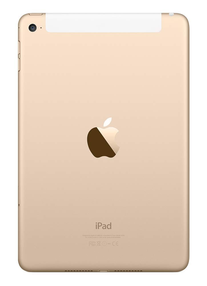 Apple iPad Mini 4 2015 (7.9 inch, Wi-fi Only)- Refurbished_Gold_Back_87283