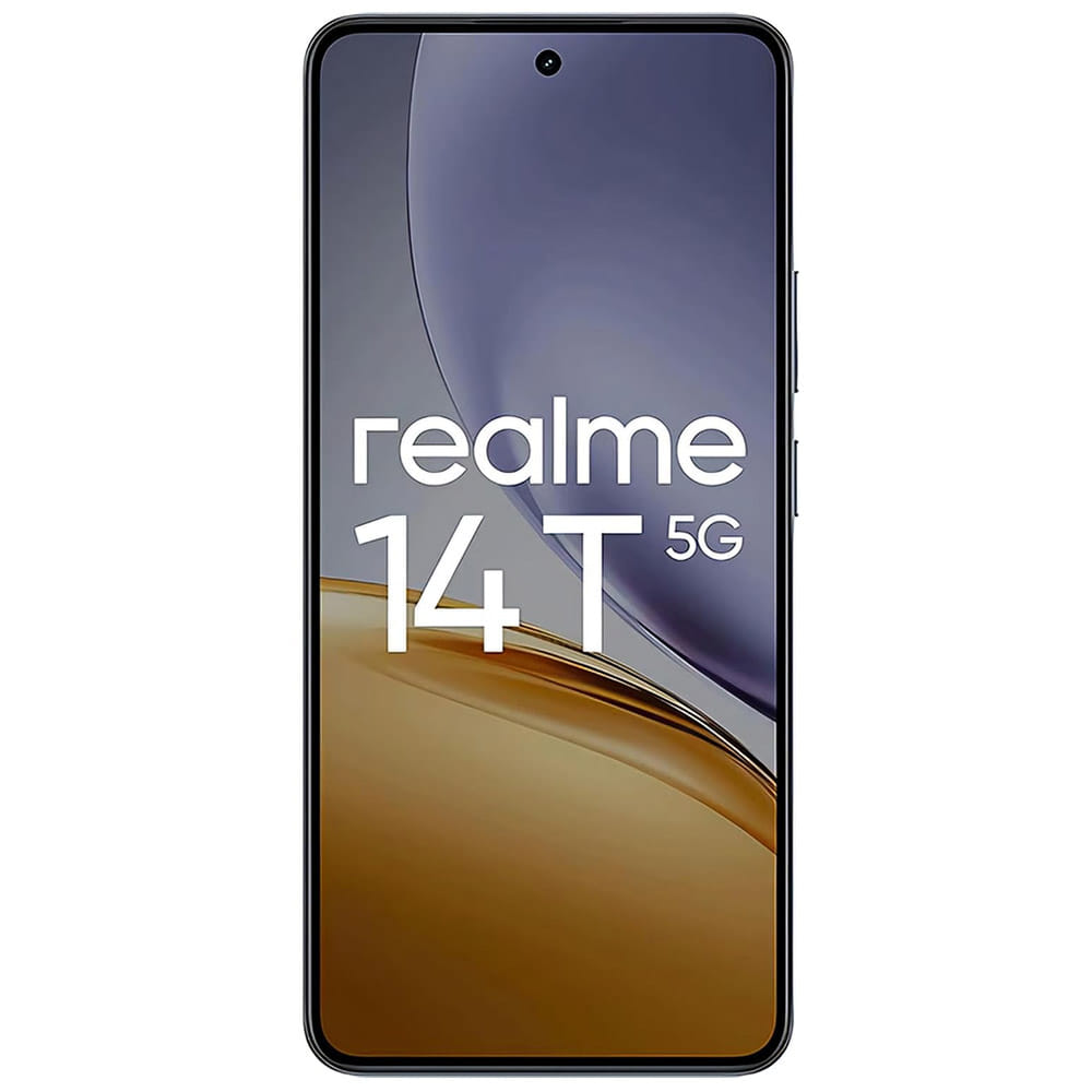 Realme 14T 5G - Refurbished_Obsidian Black_Front_62687