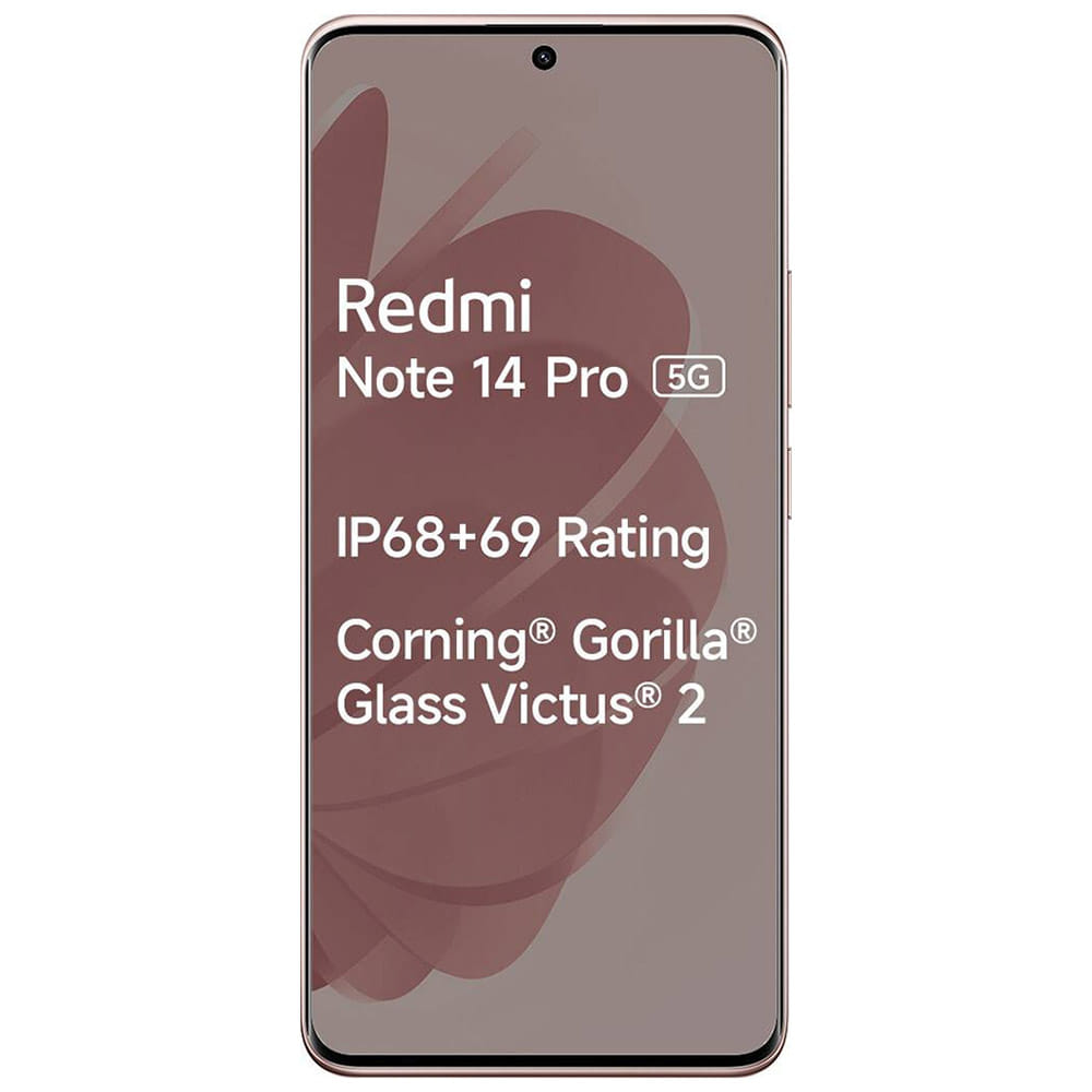 Xiaomi Redmi Note 14 Pro 5G - Refurbished_Champagne Gold_Front_63349