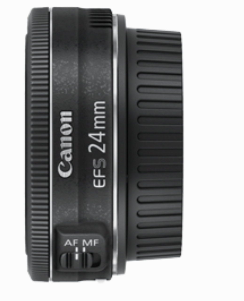 CANON EFS 24mm F/2.8 STM Prime Lens - Refurbished Good - Black - Refurbished_Black_Left Side_115727