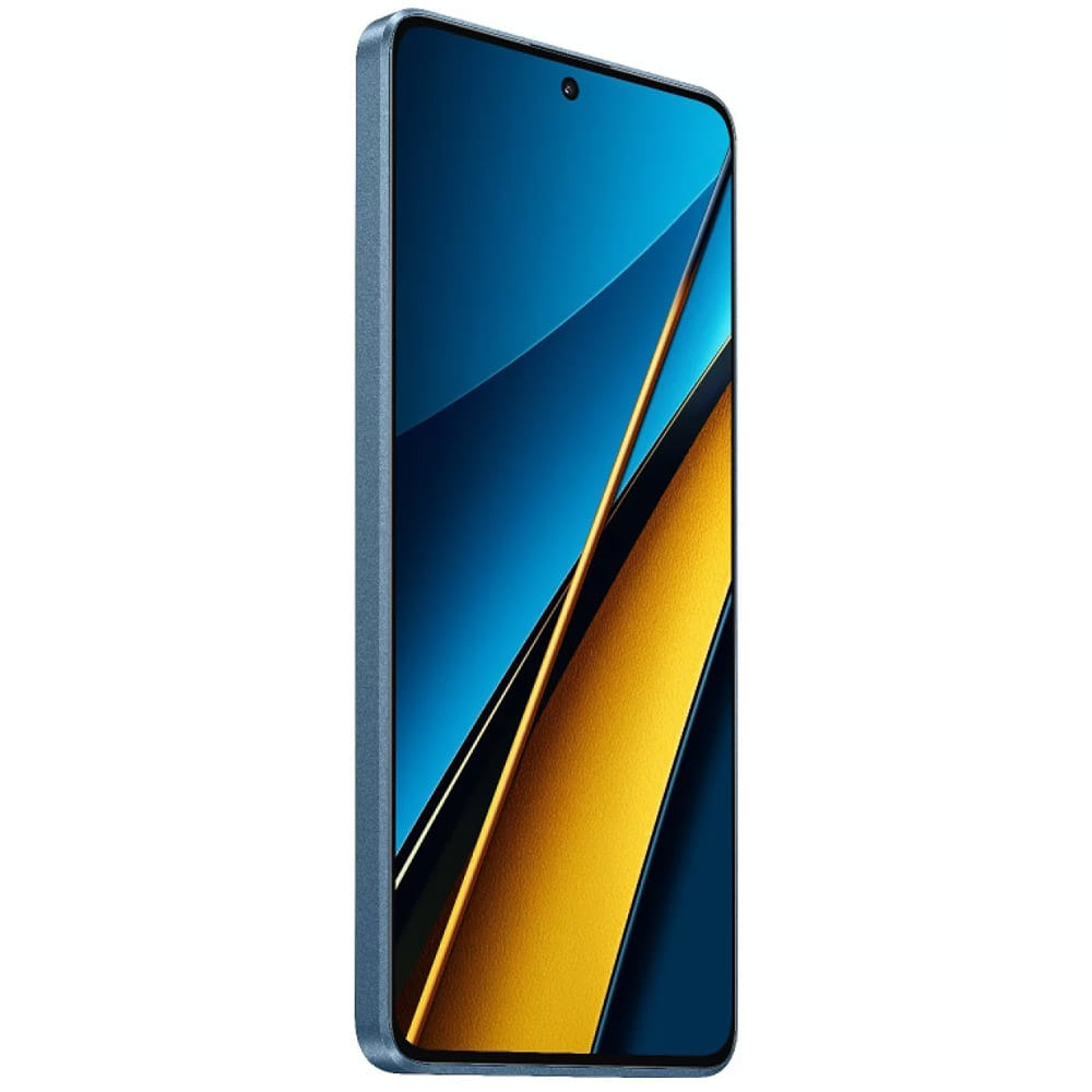 POCO X6 5G - Refurbished_Skyline Blue_Left Side_62221
