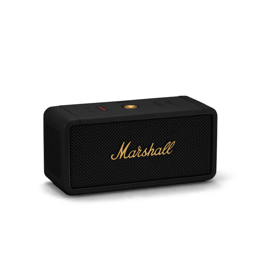 Marshall Middleton Bluetooth Speaker - Unboxed_Black Brass _Left Side_64327