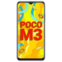 POCO M3 - Refurbished_Cool Blue_Front_46202
