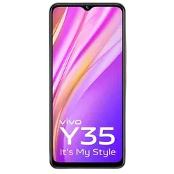 Refurbished Vivo Y35 Dawn Gold front