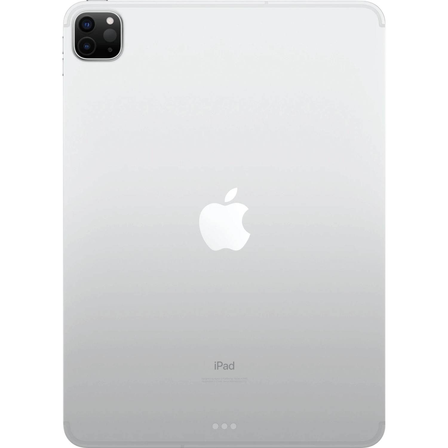 Apple iPad Pro 11 2020 2nd Generation (11 inch, Wifi+Cellular)- Refurbished_Silver_Back_123791