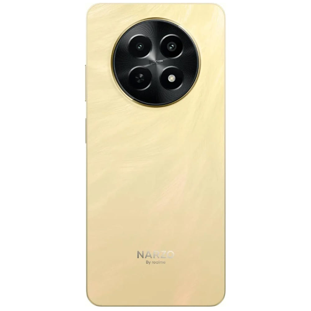 Realme Narzo N65 5G - Refurbished_Amber Gold_Back_46356