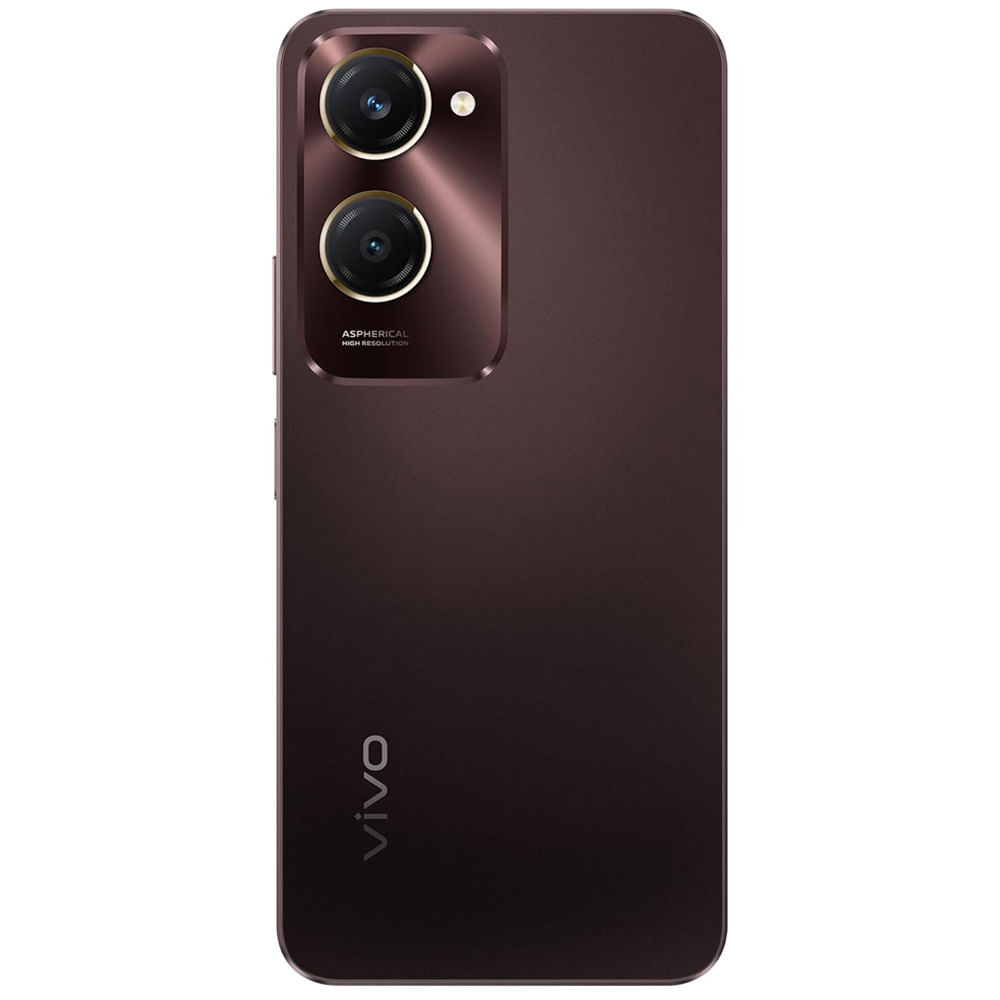 Vivo Y28e 5G - Refurbished_Vintage Red_Back_53816