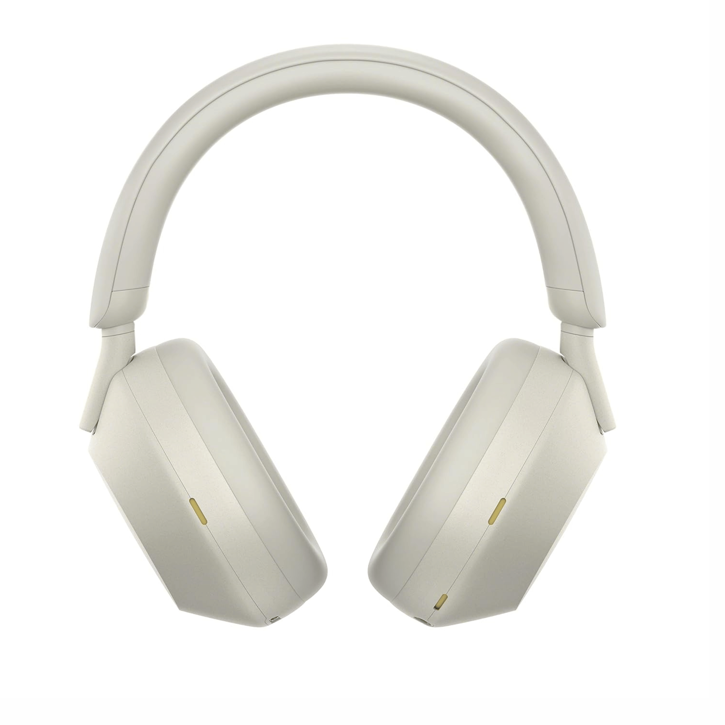 Sony WH 1000XM5 Best Active Noise Cancelling Wireless Bluetooth Over Ear Headphones - Refurbished_White_Top_115278